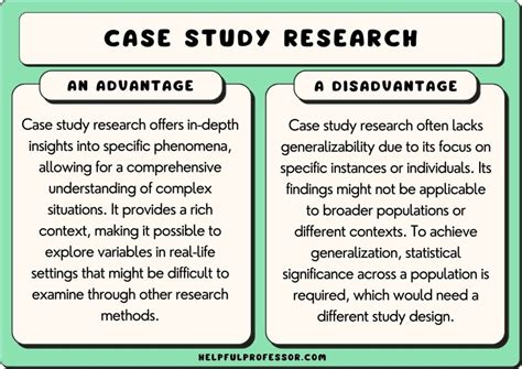 advantages of case study research.
